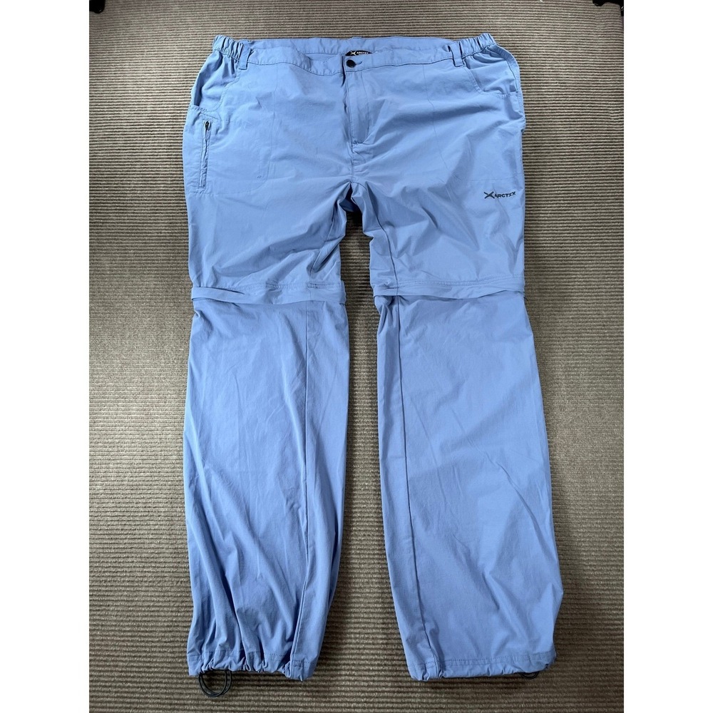 Arctix Womens 2X Convertible Cargo Hiking Pants Blue Zip Off Ripstop NWOT